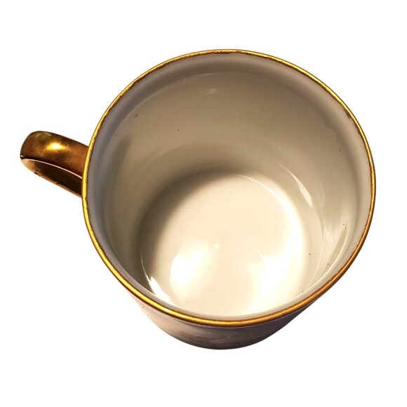 Vintage Hand Painted Porcelain Child's Cup Mug With Bunny Gift for Michael - Picture 7 of 11